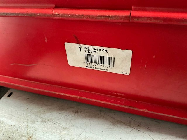 Hilti x bt set - afbeelding 5 van  5