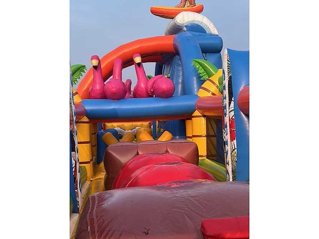 Hindernisbaan 40m flamingo beach - afbeelding 4 van  24