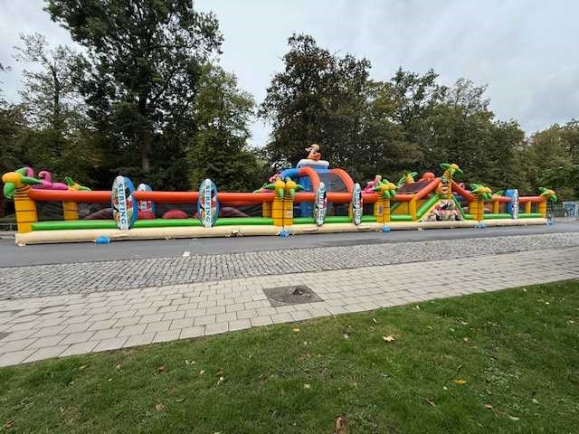 Hindernisbaan 40m flamingo beach - afbeelding 1 van  24