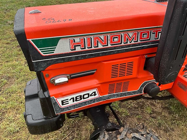 Hinomoto e1804 inclusief klepelmaaier - afbeelding 21 van  22