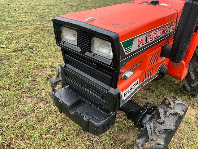Hinomoto e1804 inclusief klepelmaaier - afbeelding 12 van  22