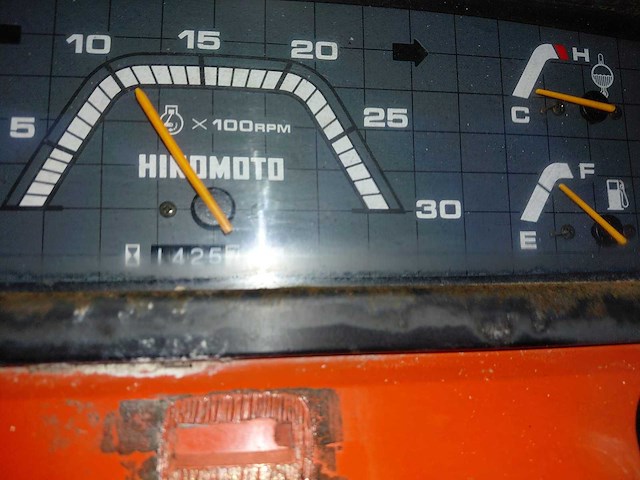 Hinomoto n249 minitractor - afbeelding 4 van  5