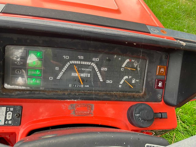 Hinomoto n249 minitractor - afbeelding 9 van  23