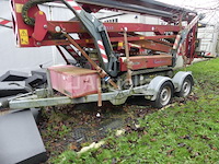 Hinowa light lift 23.12 crawler spider lift, de ryck r35t dubbelassige aanhangwagen (vin: 20108978) - afbeelding 5 van  27