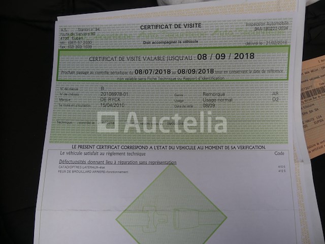 Hinowa light lift 23.12 crawler spider lift, de ryck r35t dubbelassige aanhangwagen (vin: 20108978) - afbeelding 23 van  27