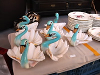 Hippopus zwaan (x7) - afbeelding 1 van  4