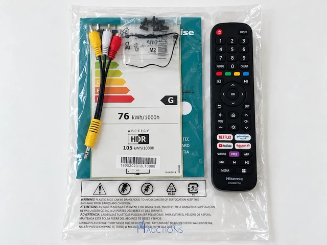 Hisense 50-inch 4k smart tv met verrijdbare standaard - afbeelding 6 van  6