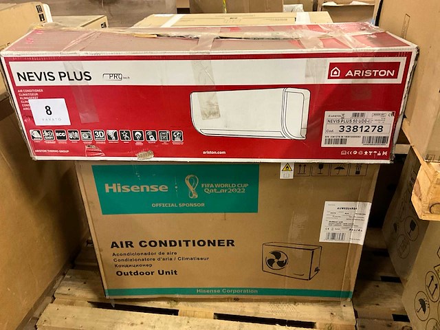 Hisense/ariston airconditioning - afbeelding 1 van  5