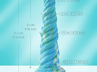 Hismith realistische siliconen dildo met kliclok-systeem - afbeelding 3 van  4