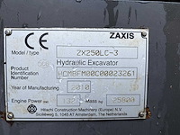 Hitachi - 2010 - zx250lc-3 - rupsgraafmachine - afbeelding 14 van  21