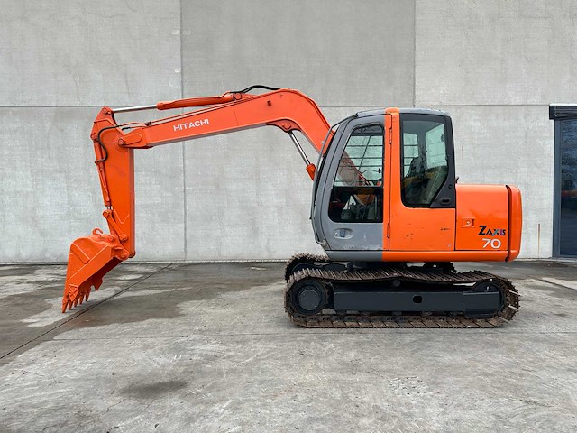 Hitachi - 2016 - zx70 - midigraafmachine - afbeelding 38 van  40