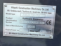 Hitachi - 2018 - zx65usr-5a - midigraafmachine - afbeelding 36 van  41