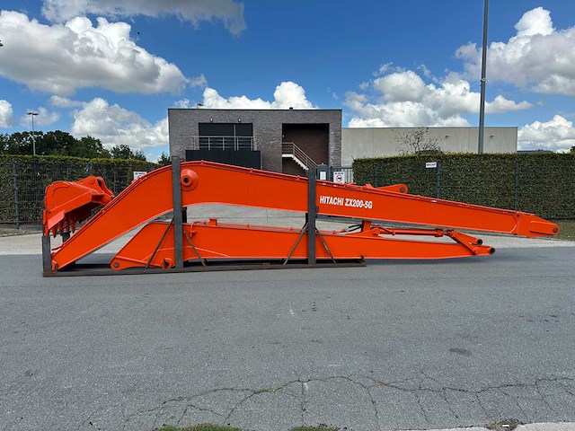 Hitachi - zx200 - voorzetapparatuur - long reach - afbeelding 6 van  11