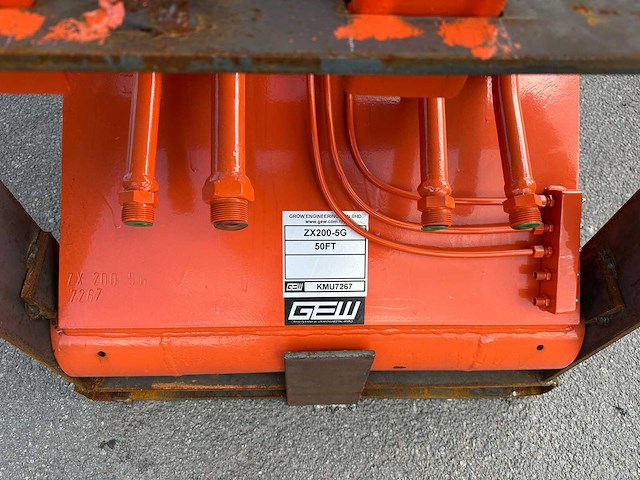 Hitachi - zx200 - voorzetapparatuur - long reach - afbeelding 7 van  8