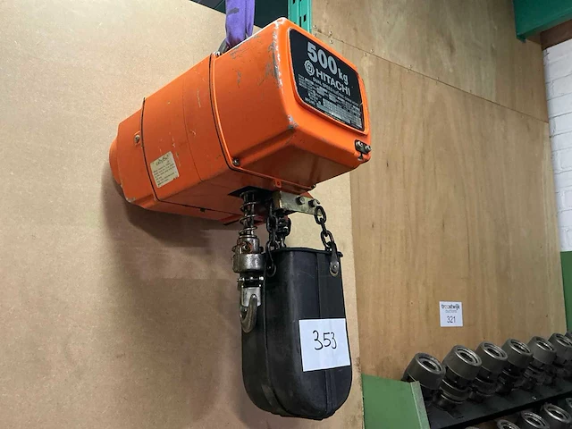 Hitachi 1/2sn elektrische kettingtakel - afbeelding 3 van  6
