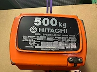 Hitachi 1/2sn elektrische kettingtakel - afbeelding 4 van  6