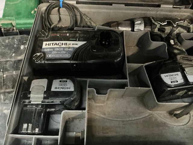 Hitachi accu schroefboormachine - afbeelding 3 van  4