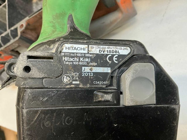 Hitachi accugereedschap (3x) - afbeelding 8 van  9