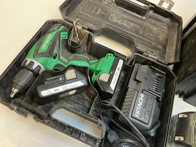 Hitachi accugereedschap (3x) - afbeelding 2 van  9