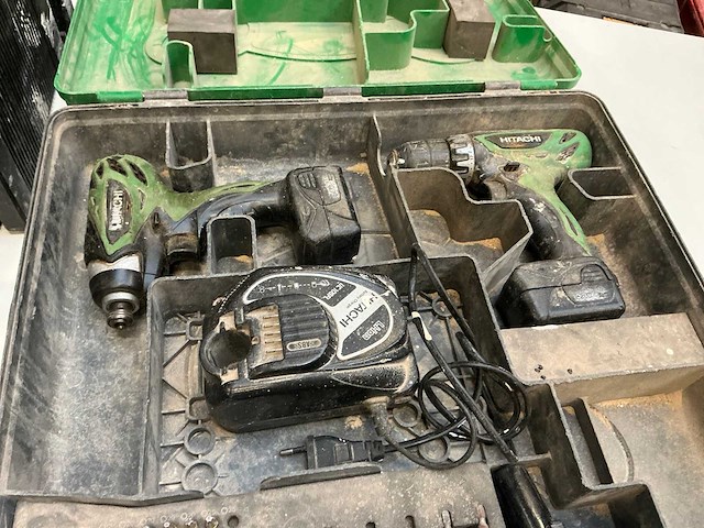 Hitachi accugereedschap (3x) - afbeelding 6 van  9