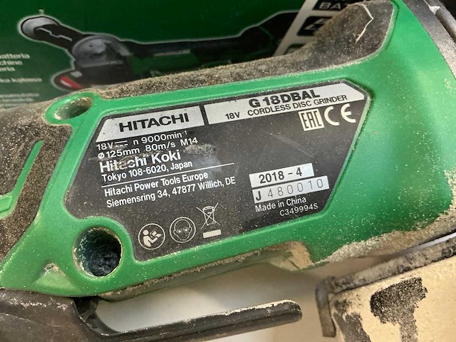 Hitachi accugereedschap (3x) - afbeelding 6 van  9