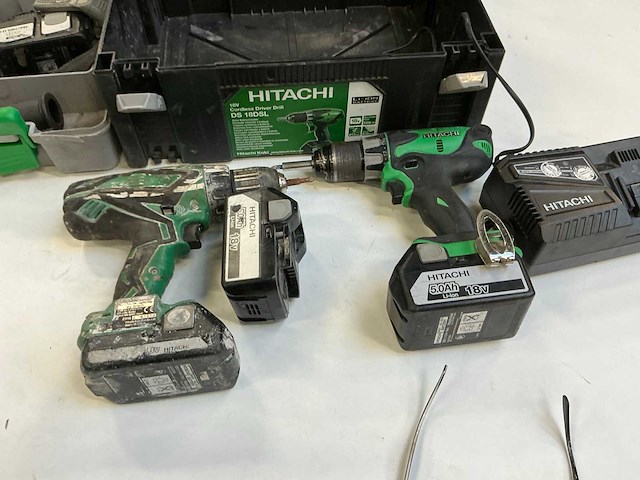 Hitachi accugereedschap (4x) - afbeelding 4 van  11