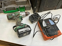 Hitachi accugereedschap (4x) - afbeelding 4 van  13
