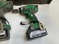 Hitachi accugereedschap (4x) - afbeelding 6 van  13