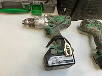 Hitachi accugereedschap (4x) - afbeelding 8 van  13