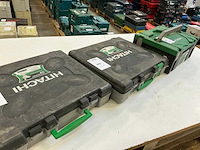 Hitachi accugereedschap (4x) - afbeelding 3 van  11