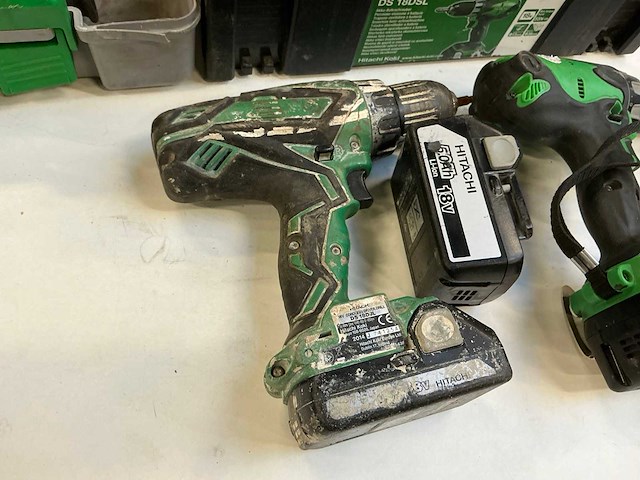 Hitachi accugereedschap (4x) - afbeelding 7 van  11