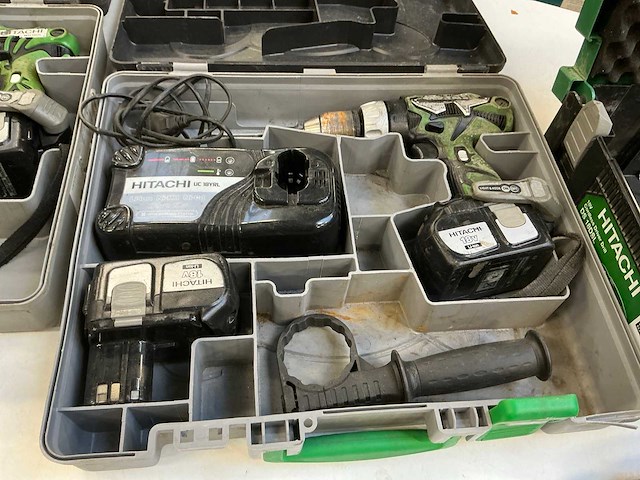 Hitachi accugereedschap (4x) - afbeelding 9 van  11