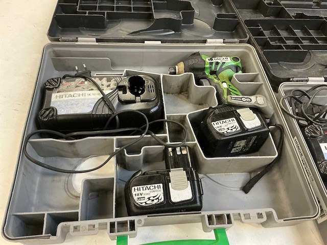 Hitachi accugereedschap (4x) - afbeelding 11 van  11
