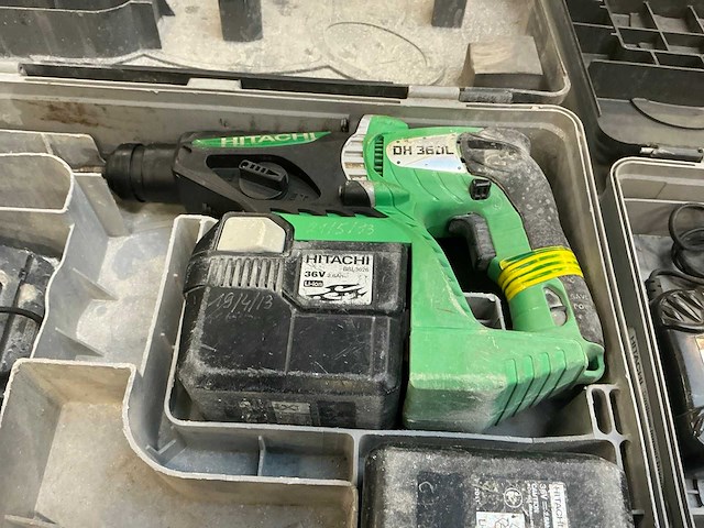 Hitachi accugereedschap (4x) - afbeelding 2 van  13