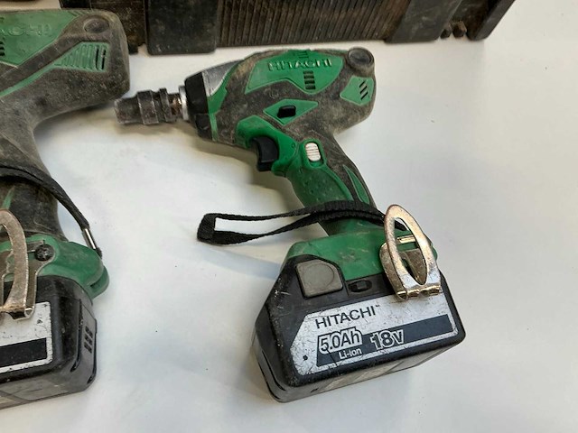 Hitachi accugereedschap (4x) - afbeelding 6 van  13