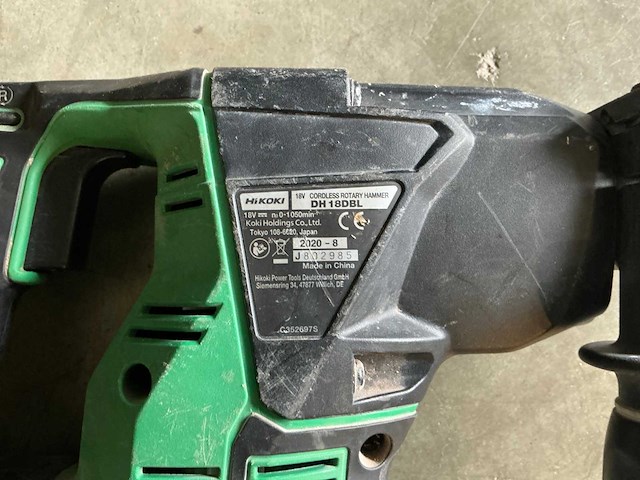 Hitachi accugereedschappen (2x) - afbeelding 5 van  8