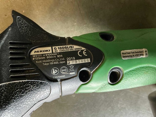 Hitachi accugereedschappen (2x) - afbeelding 8 van  8