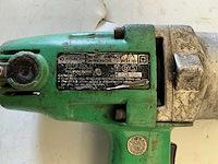 Hitachi afkortcirkelzaagmachine + slagmoersleutel (2x) - afbeelding 3 van  4
