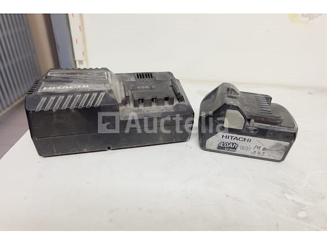 Hitachi batterij-aangedreven boormachine dv18dsdl - afbeelding 1 van  6