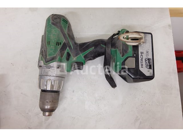 Hitachi batterij-aangedreven boormachine dv18dsdl - afbeelding 2 van  6