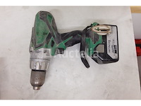 Hitachi batterij-aangedreven boormachine dv18dsdl - afbeelding 2 van  6