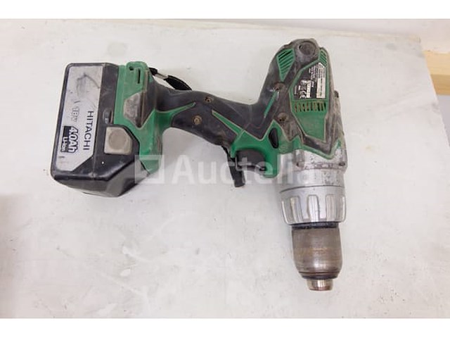 Hitachi batterij-aangedreven boormachine dv18dsdl - afbeelding 6 van  6