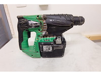 Hitachi batterij-aangedreven rotatiehamer dh36dal - afbeelding 3 van  9