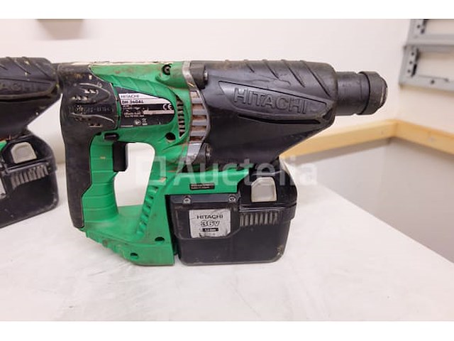 Hitachi batterij-aangedreven rotatiehamer dh36dal - afbeelding 5 van  9