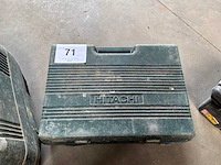 Hitachi boorhamer en cirkelzaag - afbeelding 7 van  17