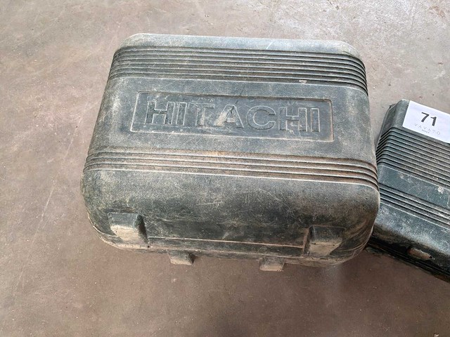 Hitachi boorhamer en cirkelzaag - afbeelding 8 van  17