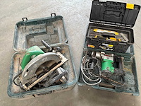 Hitachi boorhamer en cirkelzaag - afbeelding 1 van  17