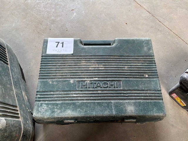 Hitachi boorhamer en cirkelzaag - afbeelding 2 van  5