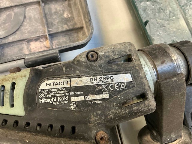 Hitachi boormachine (2x) - afbeelding 6 van  7