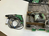 Hitachi boormachine (2x) - afbeelding 1 van  6